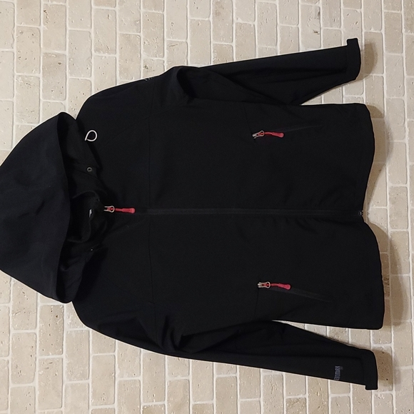 McKinley Women's Black Windproof Breathable Hooded Jacket (Sz M) - Picture 1 of 15